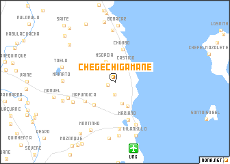 map of Chege Chigamane