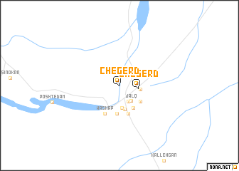 map of Chegerd