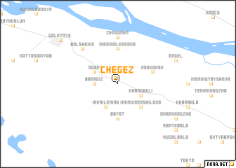 map of Chegez