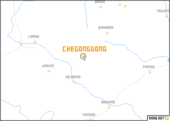 map of Chegongdong