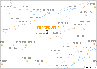 map of Chegrayevo