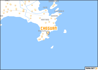 map of Cheguan