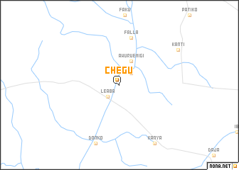 map of Chegu