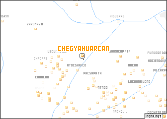 map of Chegyahuarcan