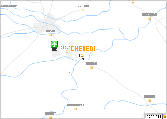 map of Chehedi