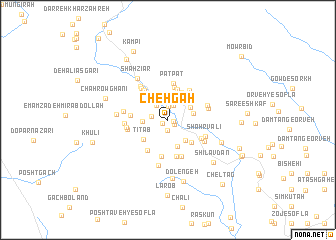 map of Chehgāh