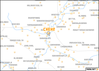 map of Chehr