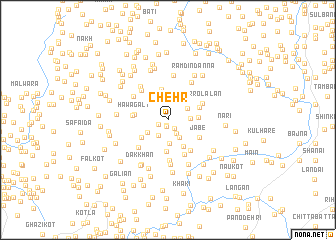 map of Chehr