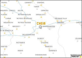 map of Cheia