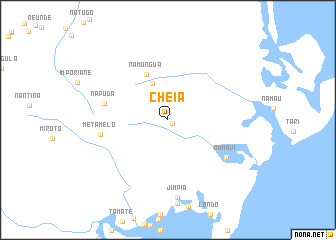 map of Cheia