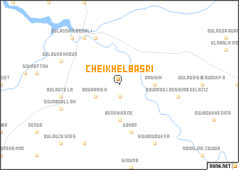 map of Cheïkh el Basri