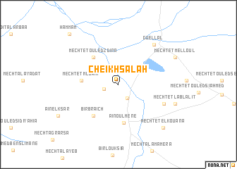 map of Cheïkh Salah