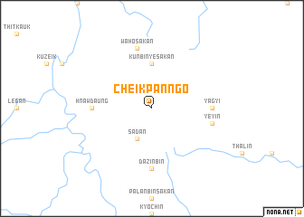 map of Cheikpanngo