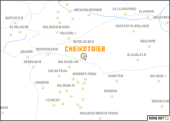 map of Cheikr Taïeb