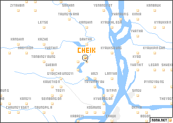 map of Cheik