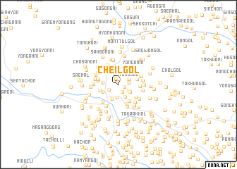 map of Cheil-gol