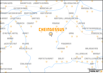 map of Chein-Dessus