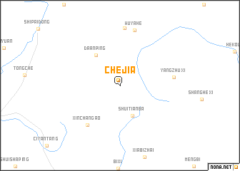 map of Chejia