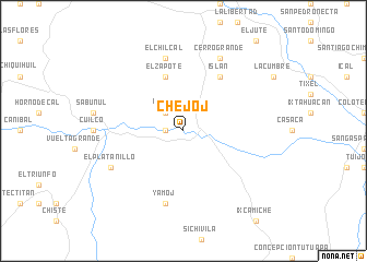 map of Chejoj