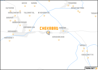 map of Chekabad