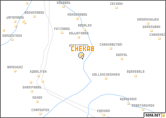 map of Chekāb