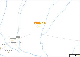 map of Chekāb