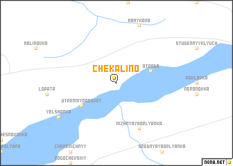 map of Chekalino