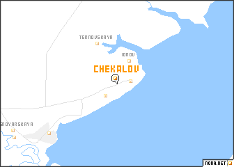 map of Chekalov