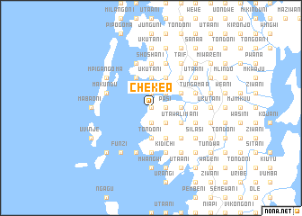 map of Chekea