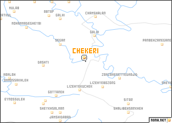 map of Chekerī