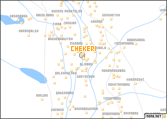 map of Chekerī