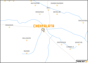 map of Chek Falata