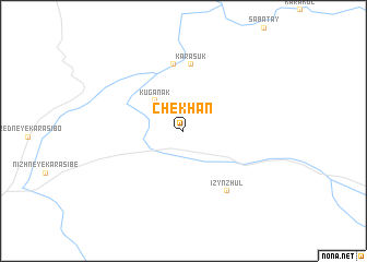 map of Chekhan