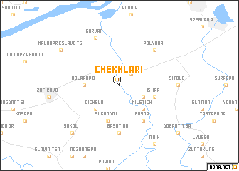 map of Chekhlari