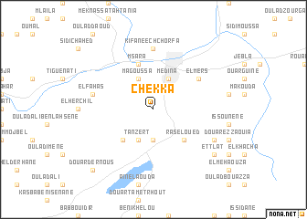 map of Chekka