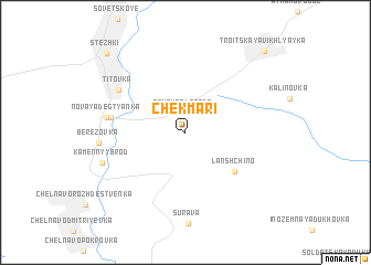 map of Chekmari