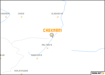map of Chekmari