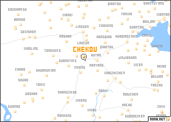 map of Chekou