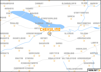 map of Chekulino