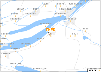 map of Chek