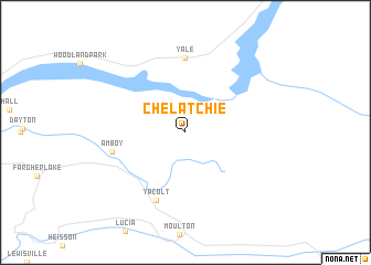 map of Chelatchie