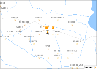 map of Chela