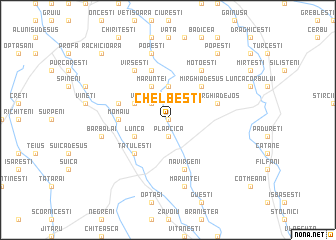 map of Chelbeşti