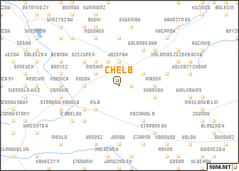 map of Chełb