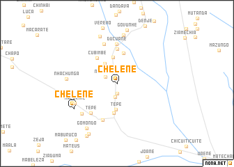 map of Chelene