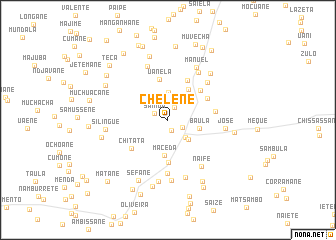map of Chelene
