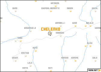 map of Chʼelenkʼo