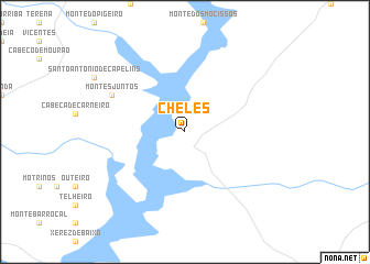 map of Cheles