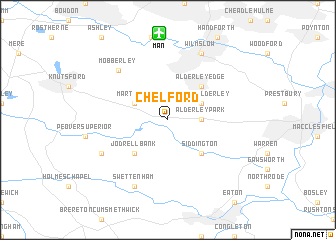 map of Chelford