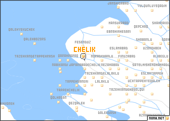 map of Chelīk